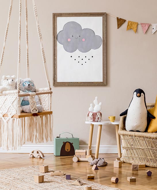Kinderzimmer im skandinavischen Stil Inspiration für ein schönes Kinderzimmer